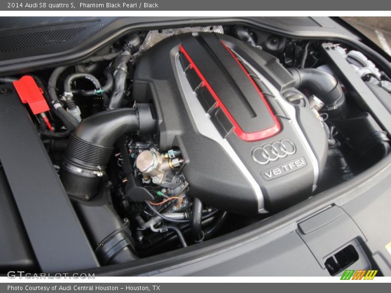  2014 S8 quattro S Engine - 4.0 Liter FSI Turbocharged DOHC 32-Valve VVT V8