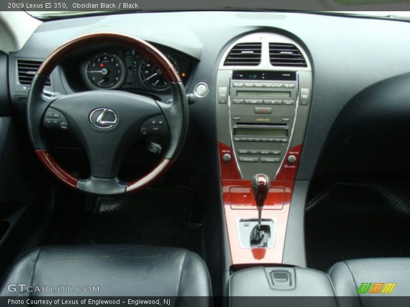 Obsidian Black / Black 2009 Lexus ES 350
