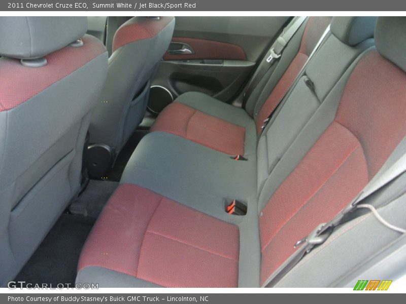 Rear Seat of 2011 Cruze ECO