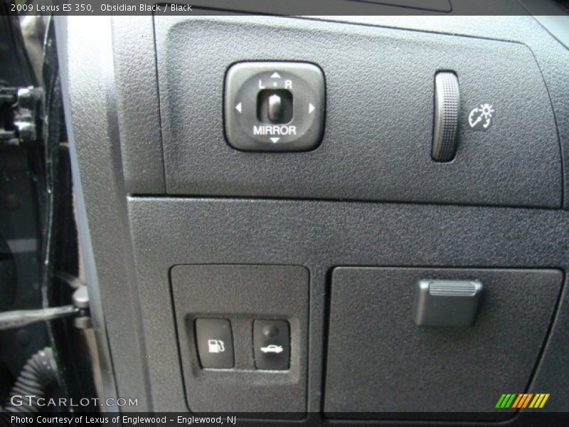 Obsidian Black / Black 2009 Lexus ES 350