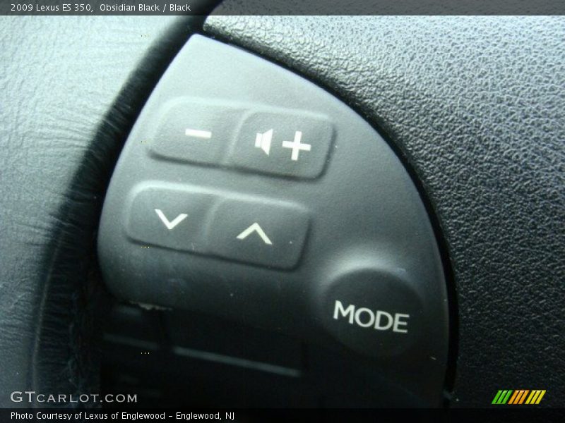 Obsidian Black / Black 2009 Lexus ES 350