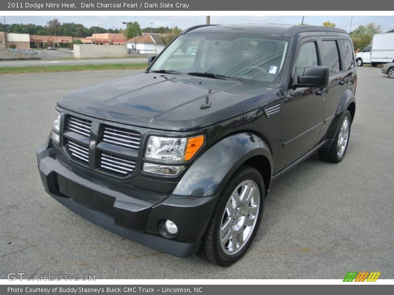Dark Charcoal Pearl / Dark Slate Gray 2011 Dodge Nitro Heat