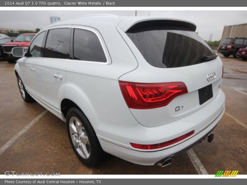 Glacier White Metallic / Black 2014 Audi Q7 3.0 TFSI quattro