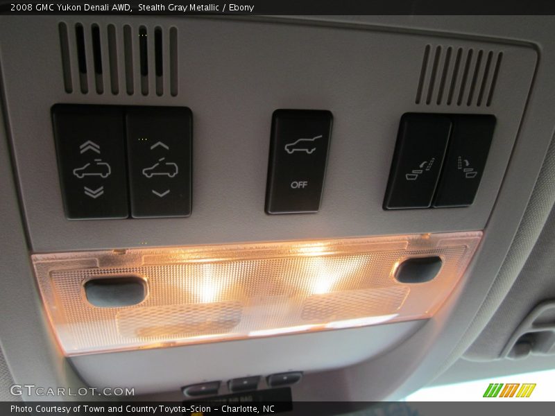 Stealth Gray Metallic / Ebony 2008 GMC Yukon Denali AWD