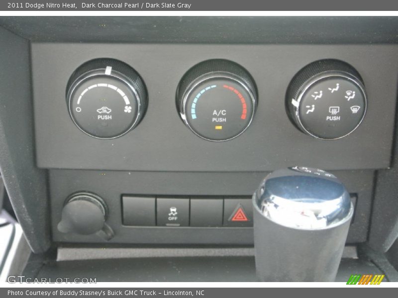 Dark Charcoal Pearl / Dark Slate Gray 2011 Dodge Nitro Heat