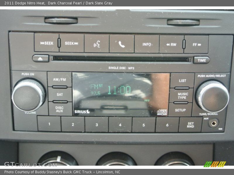Dark Charcoal Pearl / Dark Slate Gray 2011 Dodge Nitro Heat