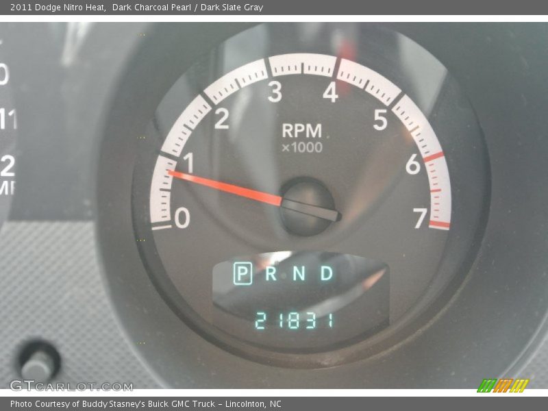 Dark Charcoal Pearl / Dark Slate Gray 2011 Dodge Nitro Heat