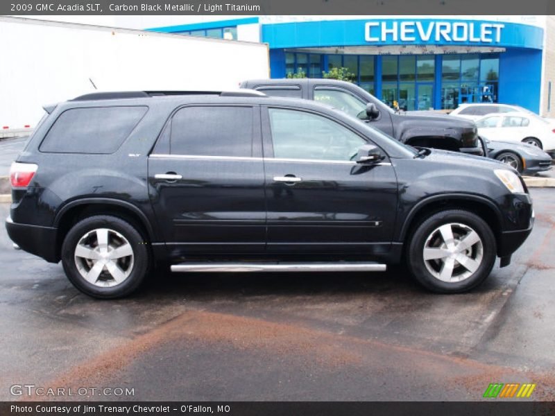 Carbon Black Metallic / Light Titanium 2009 GMC Acadia SLT