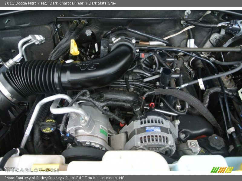 Dark Charcoal Pearl / Dark Slate Gray 2011 Dodge Nitro Heat