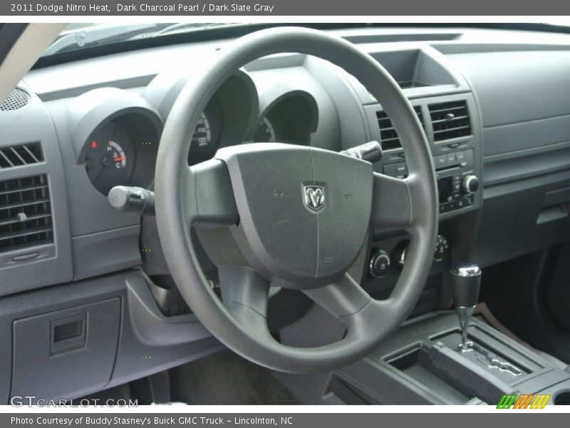 Dark Charcoal Pearl / Dark Slate Gray 2011 Dodge Nitro Heat