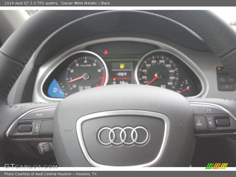 Glacier White Metallic / Black 2014 Audi Q7 3.0 TFSI quattro