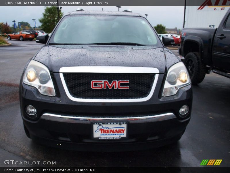 Carbon Black Metallic / Light Titanium 2009 GMC Acadia SLT