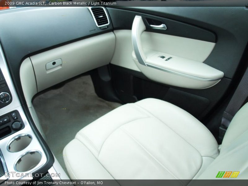 Carbon Black Metallic / Light Titanium 2009 GMC Acadia SLT
