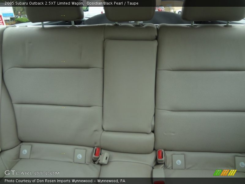 Obsidian Black Pearl / Taupe 2005 Subaru Outback 2.5XT Limited Wagon