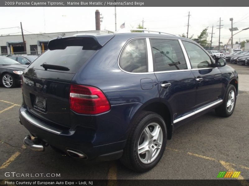 Marine Blue Metallic / Havanna/Sand Beige 2009 Porsche Cayenne Tiptronic