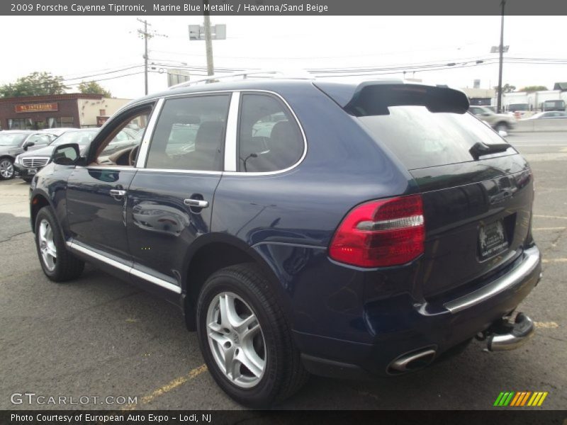 Marine Blue Metallic / Havanna/Sand Beige 2009 Porsche Cayenne Tiptronic