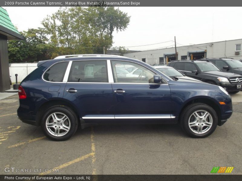 Marine Blue Metallic / Havanna/Sand Beige 2009 Porsche Cayenne Tiptronic