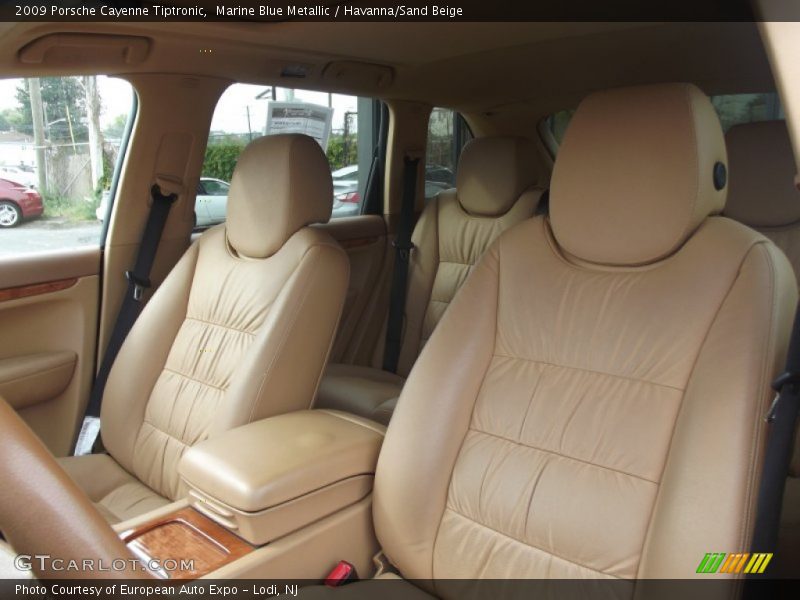 Marine Blue Metallic / Havanna/Sand Beige 2009 Porsche Cayenne Tiptronic