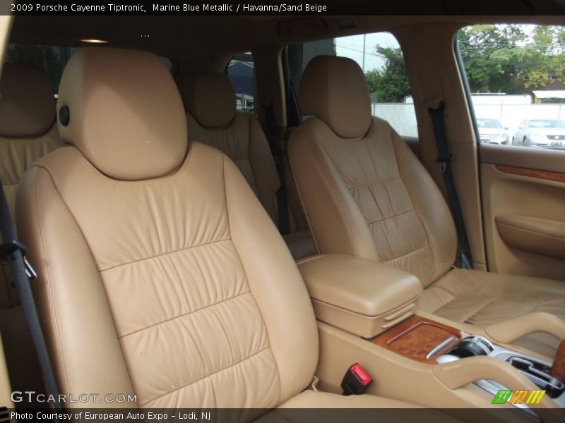 Marine Blue Metallic / Havanna/Sand Beige 2009 Porsche Cayenne Tiptronic