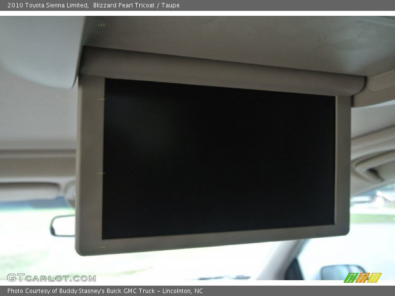 Blizzard Pearl Tricoat / Taupe 2010 Toyota Sienna Limited