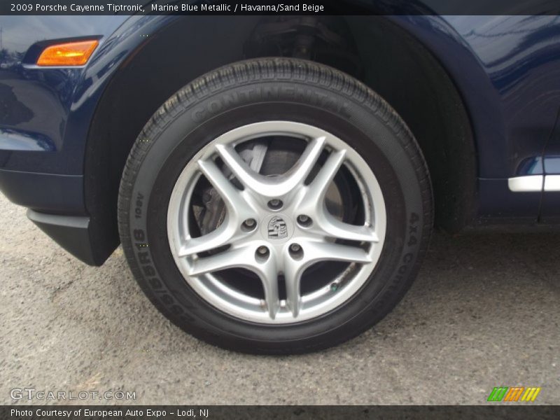 Marine Blue Metallic / Havanna/Sand Beige 2009 Porsche Cayenne Tiptronic