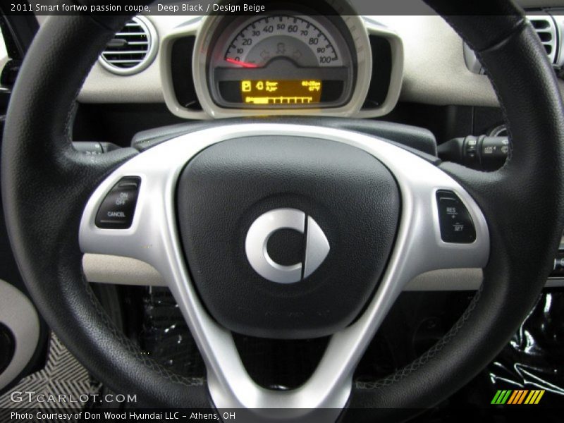  2011 fortwo passion coupe Steering Wheel