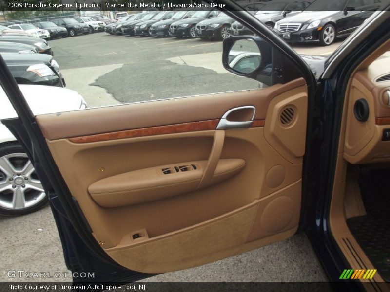 Marine Blue Metallic / Havanna/Sand Beige 2009 Porsche Cayenne Tiptronic