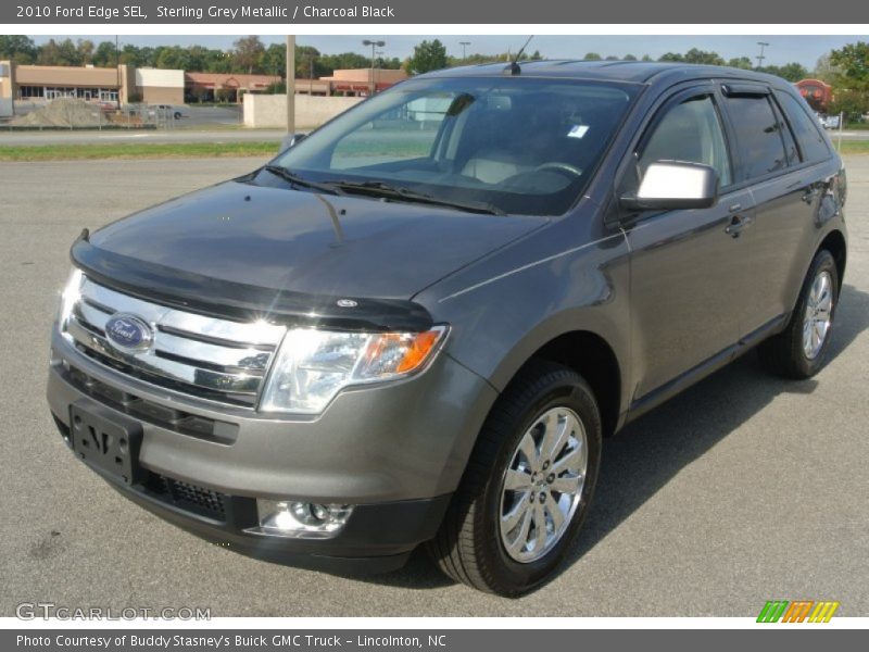 Sterling Grey Metallic / Charcoal Black 2010 Ford Edge SEL
