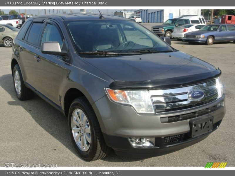 Sterling Grey Metallic / Charcoal Black 2010 Ford Edge SEL