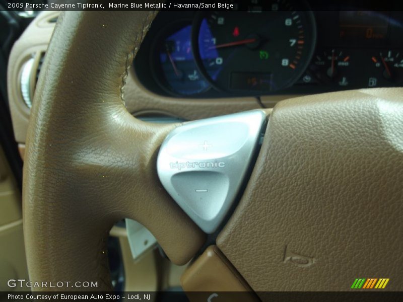 Marine Blue Metallic / Havanna/Sand Beige 2009 Porsche Cayenne Tiptronic