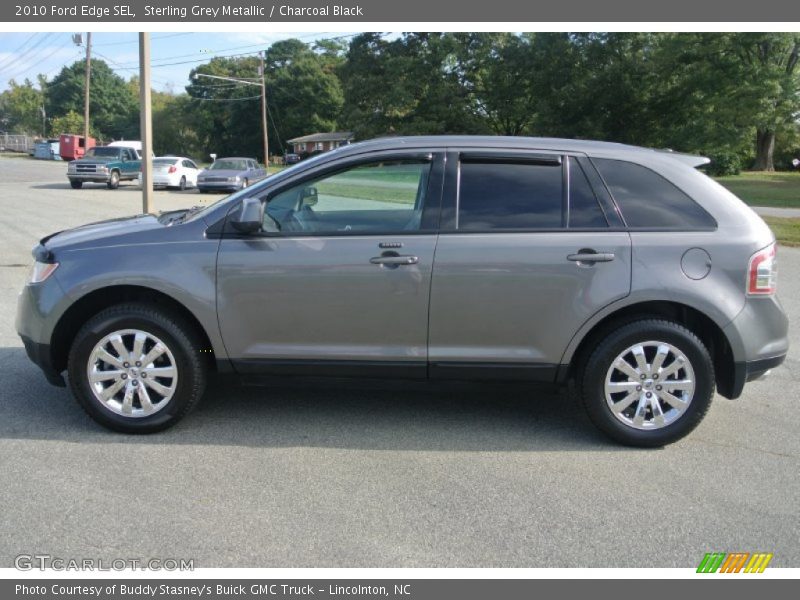 Sterling Grey Metallic / Charcoal Black 2010 Ford Edge SEL