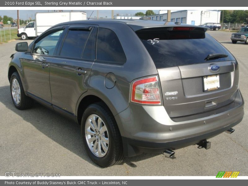 Sterling Grey Metallic / Charcoal Black 2010 Ford Edge SEL