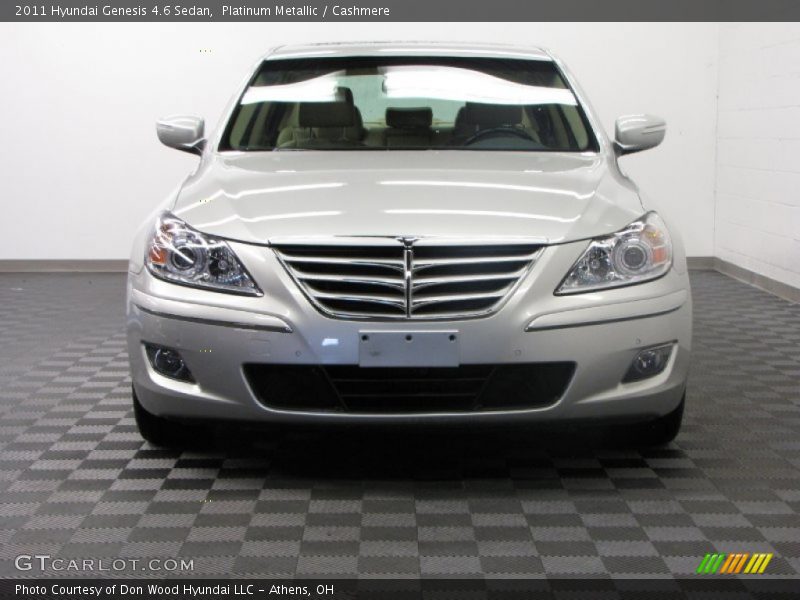Platinum Metallic / Cashmere 2011 Hyundai Genesis 4.6 Sedan