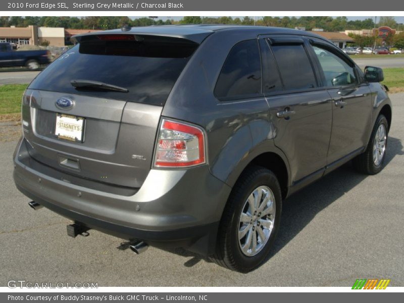 Sterling Grey Metallic / Charcoal Black 2010 Ford Edge SEL