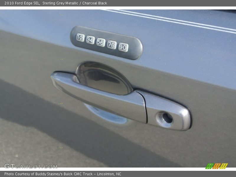 Sterling Grey Metallic / Charcoal Black 2010 Ford Edge SEL