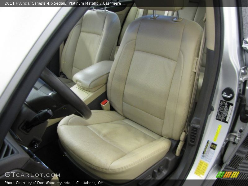 Platinum Metallic / Cashmere 2011 Hyundai Genesis 4.6 Sedan