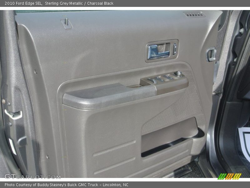 Sterling Grey Metallic / Charcoal Black 2010 Ford Edge SEL