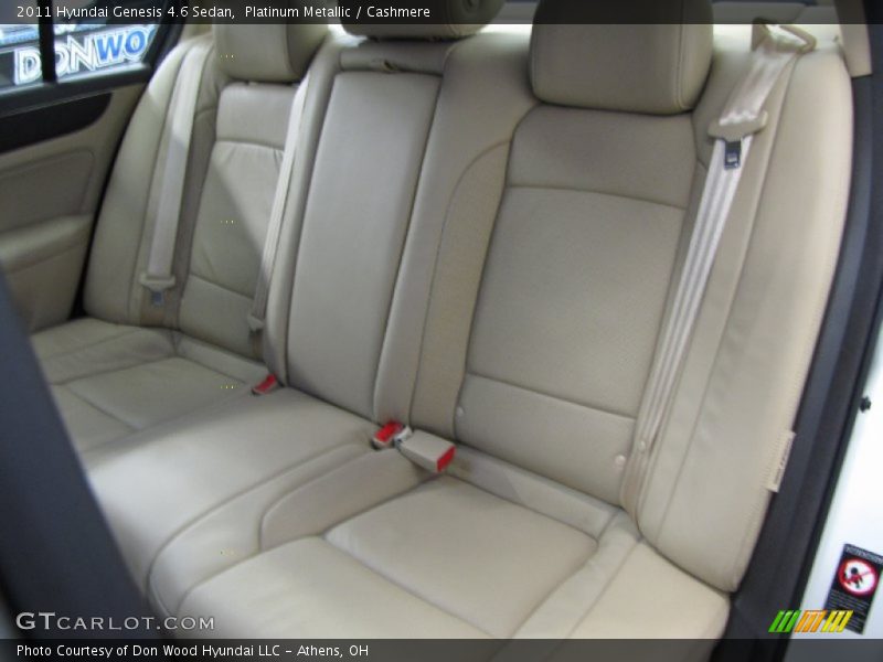 Platinum Metallic / Cashmere 2011 Hyundai Genesis 4.6 Sedan