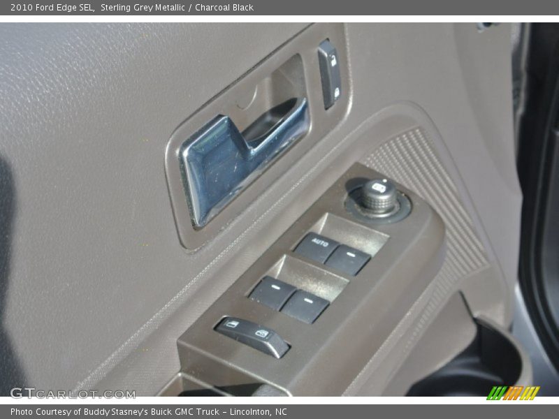 Sterling Grey Metallic / Charcoal Black 2010 Ford Edge SEL