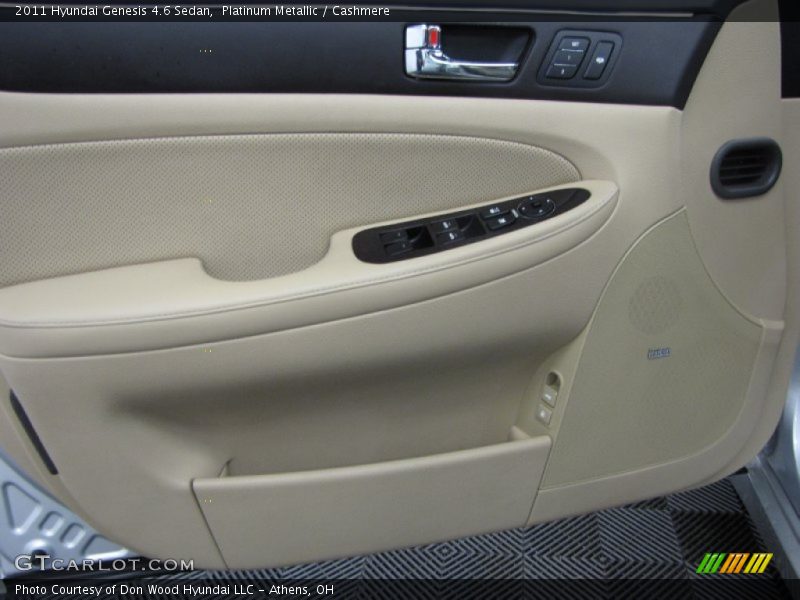 Platinum Metallic / Cashmere 2011 Hyundai Genesis 4.6 Sedan