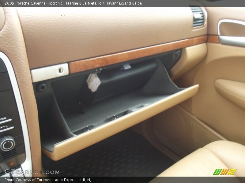 Marine Blue Metallic / Havanna/Sand Beige 2009 Porsche Cayenne Tiptronic