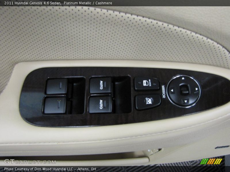 Platinum Metallic / Cashmere 2011 Hyundai Genesis 4.6 Sedan