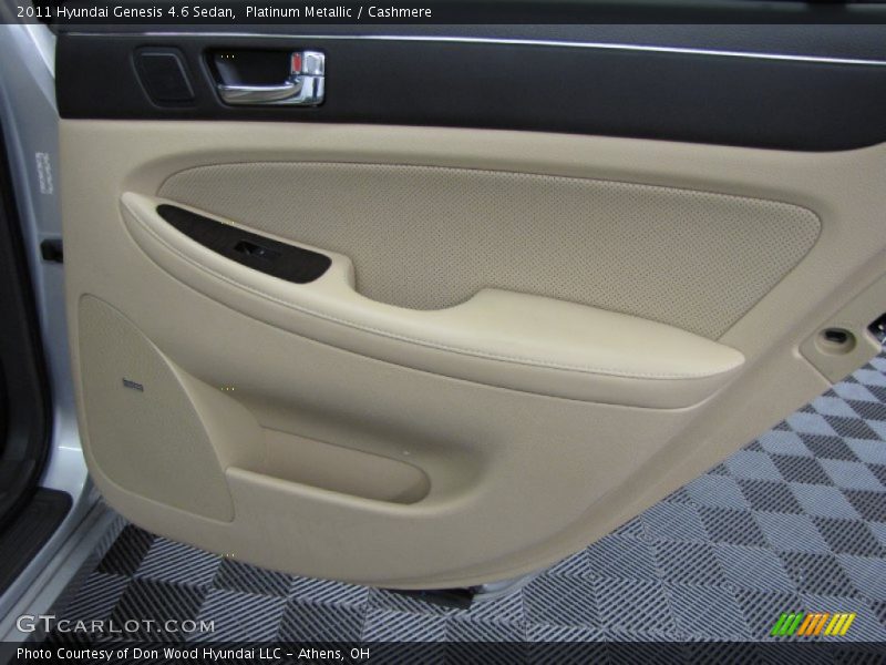 Platinum Metallic / Cashmere 2011 Hyundai Genesis 4.6 Sedan