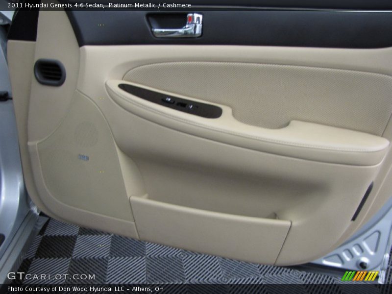 Platinum Metallic / Cashmere 2011 Hyundai Genesis 4.6 Sedan