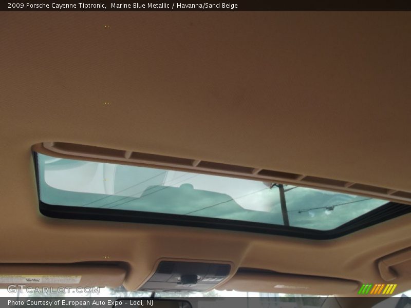 Marine Blue Metallic / Havanna/Sand Beige 2009 Porsche Cayenne Tiptronic
