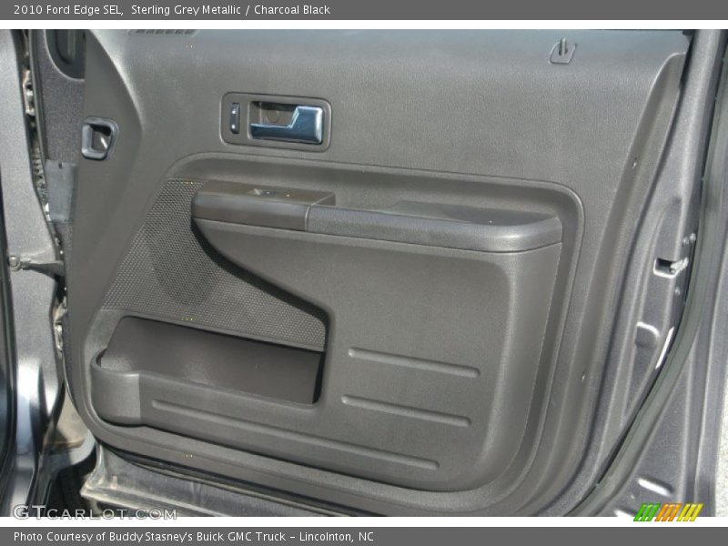 Sterling Grey Metallic / Charcoal Black 2010 Ford Edge SEL