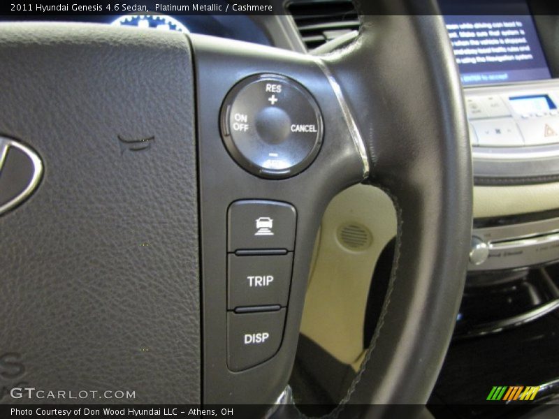 Platinum Metallic / Cashmere 2011 Hyundai Genesis 4.6 Sedan