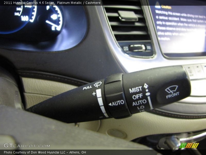 Platinum Metallic / Cashmere 2011 Hyundai Genesis 4.6 Sedan