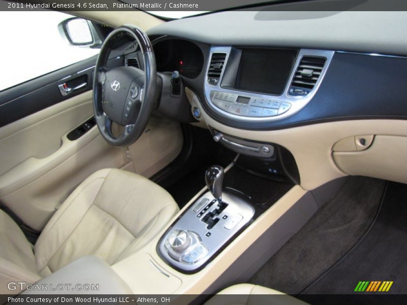 Platinum Metallic / Cashmere 2011 Hyundai Genesis 4.6 Sedan