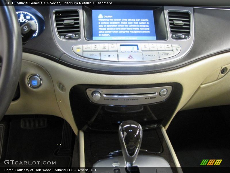 Platinum Metallic / Cashmere 2011 Hyundai Genesis 4.6 Sedan